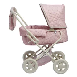 Olivia's Little World - Polka Dots Princess Baby Doll Deluxe Stroller - Pink & Gray -Learning Toys Sales GUEST 80e0be47 35bb 422a 8790 bc83131f2a36