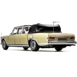 1965-1981 Mercedes Benz 600 Pullman Landaulet Limousine Convertible W/Functional Softtop Gold Ltd Ed 1/18 Diecast Model Car CMC -Learning Toys Sales GUEST 84e7ead3 0ca1 4428 83c1 3d0ad61f4c9a