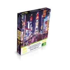 Wuundentoy Gold Edition: Evening On The Time Square Jigsaw Puzzle - 1500pc