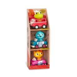 B. Toys Light Up Cars 3 Pack - Lolo, Woofer, Jax -Learning Toys Sales GUEST 86d9c495 9766 4482 9a9b c633f092b5a1