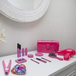 PixieCrush Kids Makeup Kit For Girls With Pretend Hair Dryer And Flat Iron 9 PixieCrush Kids Makeup Kit For Girls With Pretend Hair Dryer And Flat Iron -Learning Toys Sales GUEST 8920137e 3319 49b8 9e9e 68875820403d