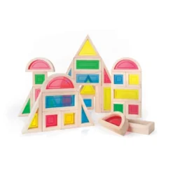 Guidecraft Rainbow Blocks - 30 Pcs -Learning Toys Sales GUEST 893ba1c7 2b0f 4588 a782 01bf70c7d605