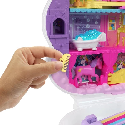 Polly Pocket Rainbow Unicorn Salon Compact 5 Polly Pocket Rainbow Unicorn Salon Compact - Image 3