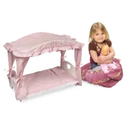 Badger Basket Doll Canopy Bed -Learning Toys Sales GUEST 897c8b46 0ed7 4277 8392 d32ccad142cd
