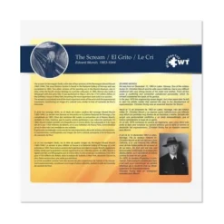 Wuundentoy Gold Edition: The Scream Jigsaw Puzzle - 1000pc -Learning Toys Sales GUEST 8b1921ec ff35 4a42 adf1 87d9072406df