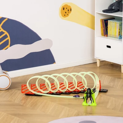Qaba Track Builder DIY Loop Kit With Luminous Effect Spider Model Pull-back Car 3 Qaba Track Builder DIY Loop Kit With Luminous Effect Spider Model Pull-back Car