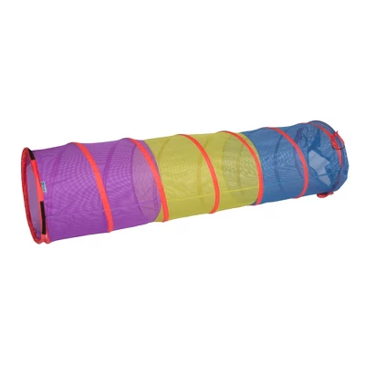 Pacific Play Tents Kids Institutional Mesh See Thru Play Tunnel 6 Ft 4 Pacific Play Tents Kids Institutional Mesh See Thru Play Tunnel 6 Ft - Image 2