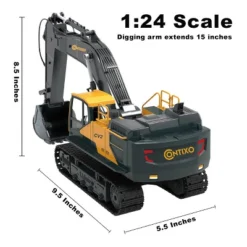 Contixo CV2 RC Excavator -Hobby Grade Construction Vehicle -1:24 Scale With 17 Channels -Learning Toys Sales GUEST 8dbb9f24 e62d 4259 879d a55a8f5a6581