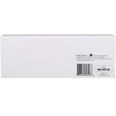 Set Of 6 Blue Garbage Trash Bin Containers Replica 1/34 Models By First Gear 4 Set Of 6 Blue Garbage Trash Bin Containers Replica 1/34 Models By First Gear - Image 2