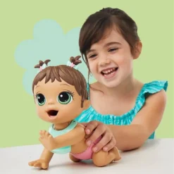 Baby Alive Lil Snacks Baby Doll - Brown Hair -Learning Toys Sales GUEST 8e38088f 1318 418b 9dd3 bcda9738c118
