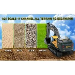 Contixo CV2 RC Excavator -Hobby Grade Construction Vehicle -1:24 Scale With 17 Channels -Learning Toys Sales GUEST 9153a444 9304 4df1 a8b1 71d3adabf9a3