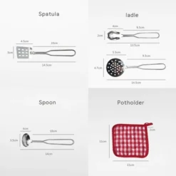 Teamson Kids Play Cooking Accessory Set Steel 11 Pcs Frankfurt TK-M00001 -Learning Toys Sales GUEST 924b8f73 ade1 4207 9d30 5fe91d4d0573