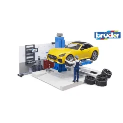 Bruder Bworld Car Service Repair Shop Set -Learning Toys Sales GUEST 927415ce 369d 42b8 a23b a987ac6eaa32