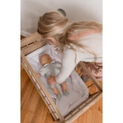 Remley Katie’s Collection Kids Wooden Doll Crib Playset - Ships Assembled - Ships Assembled -Learning Toys Sales GUEST 927af035 d9da 4d1f ac7b 312c2abf6e25