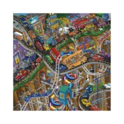 Wuundentoy Premium Edition: City Transit Jigsaw Puzzle - 500pc
