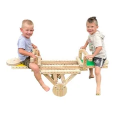 Woodmobiel By Funphix Standard Kit |Modular Construction Toy With 26 Wood Pieces, 4 Wheels, Real Nuts & Bolts -Learning Toys Sales GUEST 9406262b 4b59 4959 8232 eb93ce1c95ab
