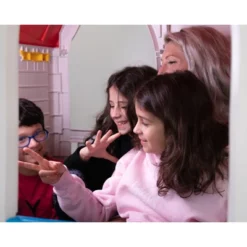 Ram Quality Products Kid's Classic Real Feel Cottage Compact Foldable Plastic Toddler Outdoor Playhouse For Children Ages 2 Years Old And Up, White -Learning Toys Sales GUEST 94c5bcd5 0cfc 4557 a266 07a800077521