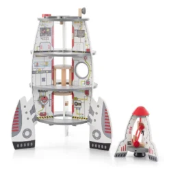Hape Multi Level 4 Tier 37 Piece Wooden Discovery Spaceship Center Kids Activity Play Set With Multiple Rooms And Accessories -Learning Toys Sales GUEST 96508565 7563 4933 a428 bfbbc612ed14