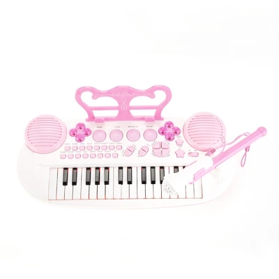 Link Link Worldwide Ready! Set! Play! 31-Key Electronic Keyboard Piano With Microphone, Musical Instrument For Kids 9 Link Link Worldwide Ready! Set! Play! 31-Key Electronic Keyboard Piano With Microphone, Musical Instrument For Kids - Image 7