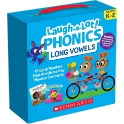 Scholastic Laugh-A-Lot Phonics: Long Vowels (Parent Pack)