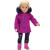 Sophia's - 18" Doll - Fuchsia Peacoat, Star Print Leggings & Hot Pink Ankle Boots -Learning Toys Sales GUEST 980b544d f670 4d1d 879c 83a4e12c884c
