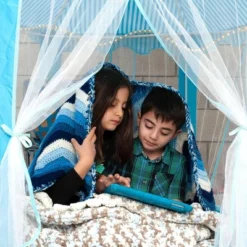 Ningbo Zhongying Leisure Products Blue Hexagon Fantasy Castle Play Tent | 53 X 47 X 55 Inches -Learning Toys Sales GUEST 98cee73b 25a5 4fd7 a263 35177b983d31