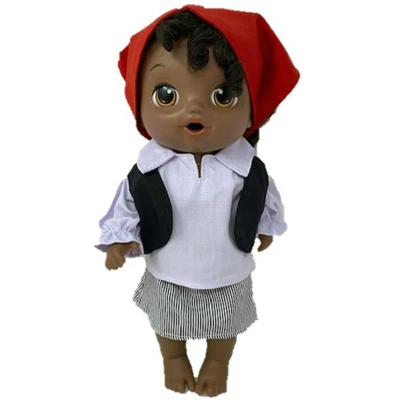 Doll Clothes Superstore Pirate Halloween Costume Fits 12 Inch Baby Alive And Little Baby Dolls 4 Doll Clothes Superstore Pirate Halloween Costume Fits 12 Inch Baby Alive And Little Baby Dolls - Image 2