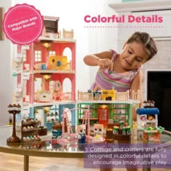Best Choice Products Deluxe Cottage Dollhouse Mansion Pretend Toy Playset W/ 225 Accessories And Tiny Critters For Kids 10 Best Choice Products Deluxe Cottage Dollhouse Mansion Pretend Toy Playset W/ 225 Accessories And Tiny Critters For Kids -Learning Toys Sales GUEST 997713e5 f79f 43bb be30 e3bee31b7ed8
