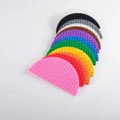 Strictly Briks Toy Building Block - Classic Stackable Half Circle, Triangle, Square Baseplates (96-pieces) -Learning Toys Sales GUEST 9ad45f53 e534 4034 8e08 4e3c03dc05d6