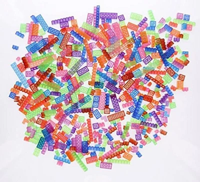 Big Bag Of Bricks Classic Building Bricks - Glow In The Dark, 1000 Pieces 3 Big Bag Of Bricks Classic Building Bricks - Glow In The Dark, 1000 Pieces