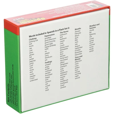 Edupress Spanish In A Flash Set 2 3 Edupress Spanish In A Flash Set 2