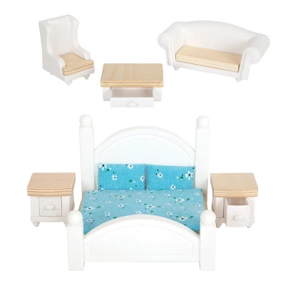 Small Foot Iconic Complete Doll House Playset With Furniture 5 Small Foot Iconic Complete Doll House Playset With Furniture - Image 3
