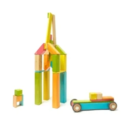 Tegu Magnetic Wooden Blocks, 42-Piece Set, Tints -Learning Toys Sales GUEST 9cae93bd 63bd 43a6 8484 e5662b5415ec