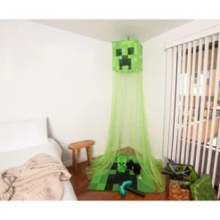 Ukonic Minecraft Green Creeper Kids Bed Canopy, Hanging Curtain Netting 10 Ukonic Minecraft Green Creeper Kids Bed Canopy, Hanging Curtain Netting -Learning Toys Sales GUEST 9e0590a2 6a19 4dfc bf58 d06b3a248013