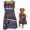 Doll Clothes Superstore Matching Girl And Doll Size 12 Sundress And Purse With Geometric Flower Print On Sale -Learning Toys Sales GUEST 9ebbd3b9 9bd5 49a3 9361 6e93a1a025eb