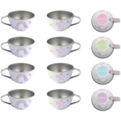 Jewelkeeper Tin Tea Set & Carrying Case - Unicorn Design - 15 Piece 15 Jewelkeeper Tin Tea Set & Carrying Case - Unicorn Design - 15 Piece -Learning Toys Sales GUEST 9f909cd4 0da2 46f4 863d 9155dd65244d