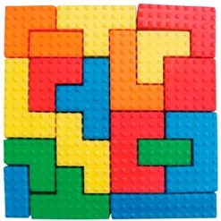 Edushape Sensory Puzzle Blocks, Assorted Colors And Shapes, Set Of 18 -Learning Toys Sales GUEST a0d77339 38d1 4b9d a756 4cabaedbe3bf