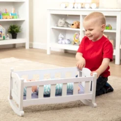 Melissa & Doug Mine To Love Doll Cradle -Learning Toys Sales GUEST a1859956 1a29 43ae b981 4784aba1886c