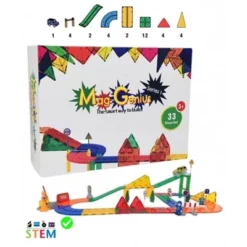 Mag Genius - 33 Pieces Magnetic Speedway Race Tracks With Self Driving Battery Powered Light Up Race Cars 8 Mag Genius - 33 Pieces Magnetic Speedway Race Tracks With Self Driving Battery Powered Light Up Race Cars -Learning Toys Sales GUEST a255c69a a282 4509 a2bf c75a4176b8b3