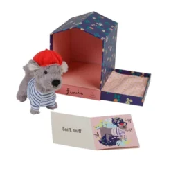 Manhattan Toy Bed & Biscuit Frenchie Plush Puppy Dog & Keepsake Dog House With Mini-Storybook In Hidden Drawer -Learning Toys Sales GUEST a337537e 226f 4d74 8325 75a03818eea8