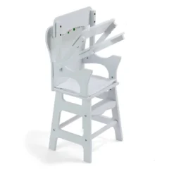 Badger Basket White Rose Doll High Chair -Learning Toys Sales GUEST a3732928 24d3 41fe 816c 7e7fff0530f0