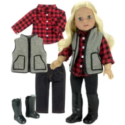Sophia’s Doll Shirt, Jeggings, Vest, And Boots Set For 18" Dolls 5 Sophia’s Doll Shirt, Jeggings, Vest, And Boots Set For 18" Dolls -Learning Toys Sales GUEST a390bafa 8a7c 4902 b254 35412349aaf8