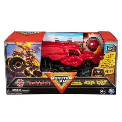 Monster Jam Official Bakugan Dragonoid RC TRGX 3 Monster Jam Official Bakugan Dragonoid RC TRGX