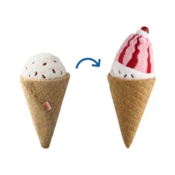 HABA Biofino Ice Cream Venezia - 2 Pretend Play Plush Cones With Reversible Scoops (4 Flavor Combos) -Learning Toys Sales GUEST a4e1f31c 430e 40fa 9983 d6f86f1b9831