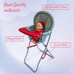 The New York Doll Collection 18 Inch Doll High Chair -Learning Toys Sales GUEST a5c6733c e4cf 4d1f 95d7 0d07ce4f7209
