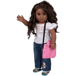 Dress Along Dolly Metal Laptop Computer With Carrying Bag For American Girl Doll -Learning Toys Sales GUEST a6c66cc9 2f95 4791 85cf a460897bb568