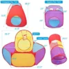 Costway 7pc Kids Ball Pit Play Tents & Tunnels Pop Up Baby Toy Gifts