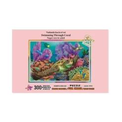Wuundentoy Gold Edition: Swimming Through Coral Jigsaw Puzzle - 300pc -Learning Toys Sales GUEST a75a2baa 05e6 4556 a5d1 bb3da70f6862