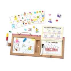 Melissa & Doug Natural Play: Play, Draw, Create Reusable Drawing & Magnet Kit - Princesses (54 Magnets, 5 Dry-Erase Markers) -Learning Toys Sales GUEST a7fff740 655c 4cc9 a8e8 95eec43e61ef