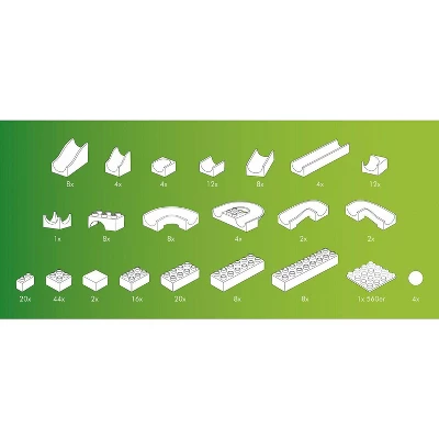 Hubelino Marble Run - 200-Piece Big Building Box 6 Hubelino Marble Run - 200-Piece Big Building Box - Image 4